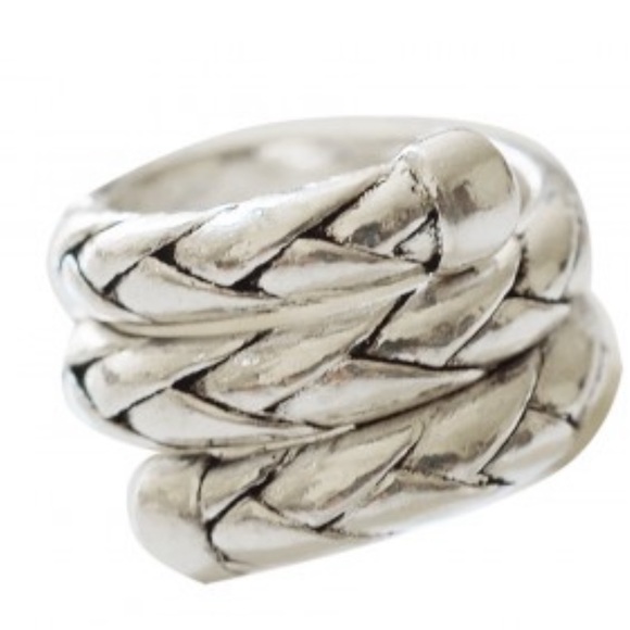 UbU Paris BRAIDED SPIRAL RING size 6 1/2 - Picture 3 of 6